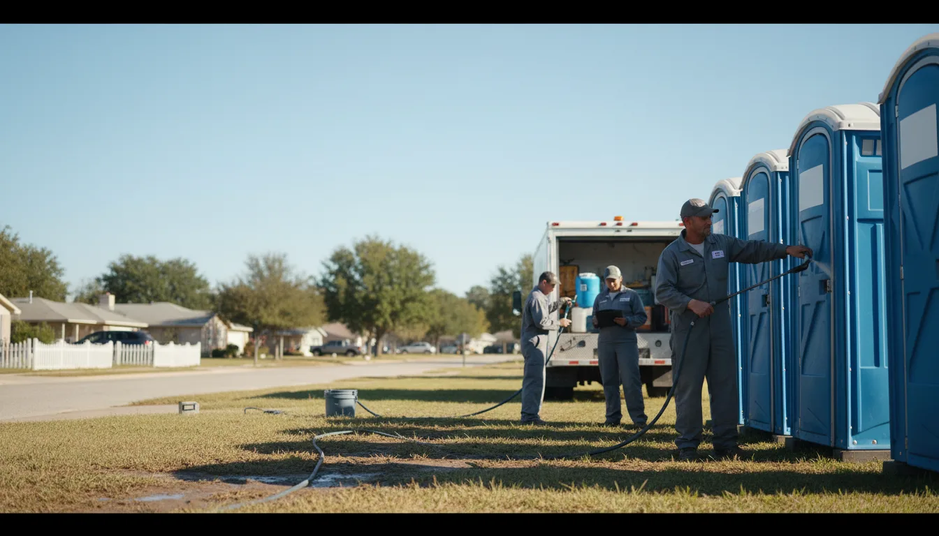 Long-Term Portable Toilet Rental in Tyrone, GA near me